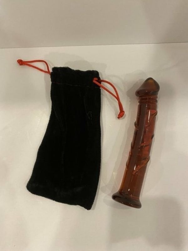 15.5 cm Cam Anal ve Vajinal Dildo | Çok Fonksiyonlu, Şeffaf Tasarım
