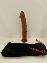 15,5 cm Cam Anal ve Vajinal Dildo | Şeffaf Estetik ve Hijyenik Kullanım | 724Haz