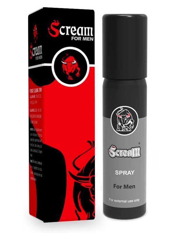 Scream S2000 Geciktirici Sprey | Uzun Süreli Etki, Performans Artırıcı Erkek Spreyi
