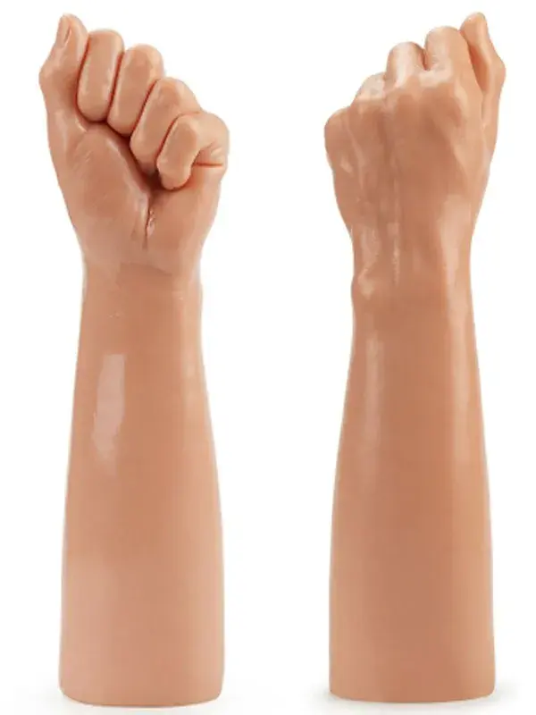 King Size Realistik Bitch Fist Yumruk Dildo – 31 cm